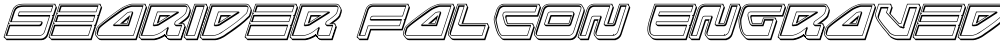 Searider Falcon Engraved Ital