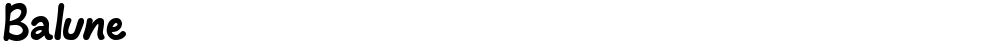 Balune