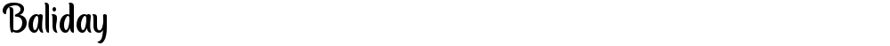 Baliday