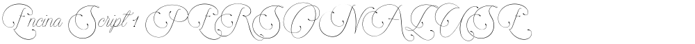 Encina Script 1 PERSONAL USE