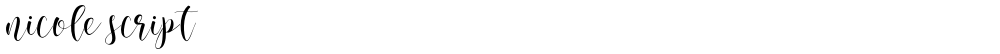 nicole script