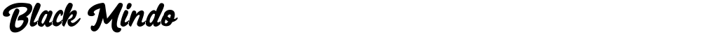 Black Mindo