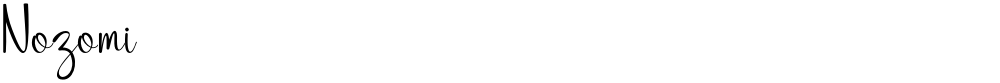 Nozomi