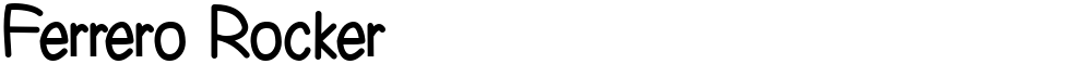Ferrero Rocker