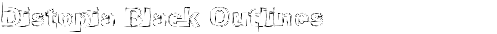 Distopia Black Outlines�