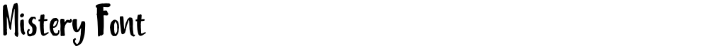 Mistery Font