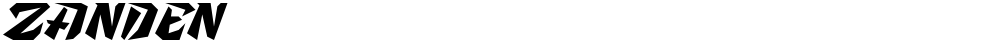 Zanden