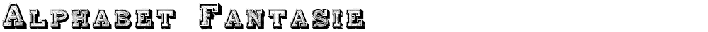 Alphabet Fantasie