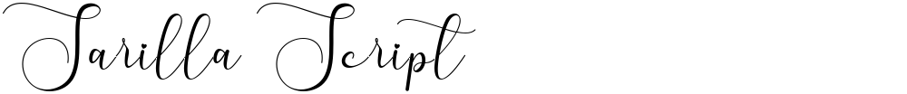 Sarilla Script