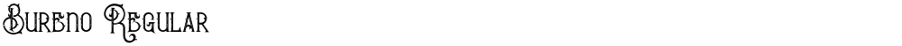 Bureno Regular