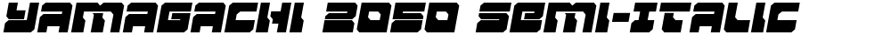 Yamagachi 2050 Semi-Italic