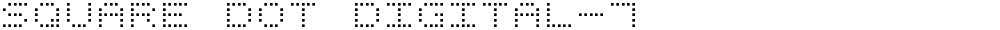 Square Dot Digital-7