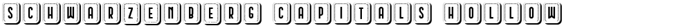 Schwarzenberg Capitals Hollow