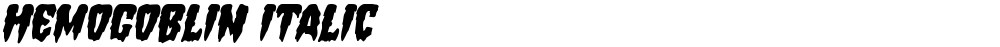 Hemogoblin Italic