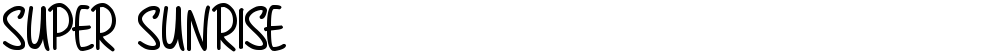 Super Sunrise