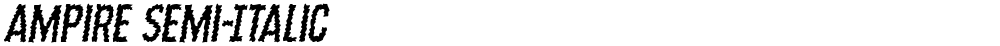 Ampire Semi-Italic