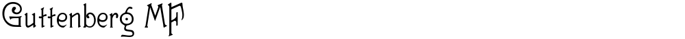 Guttenberg MF