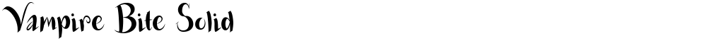 Vampire Bite Solid