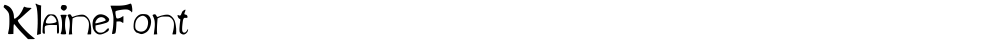 KlaineFont