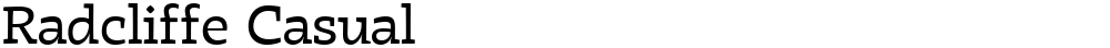 Radcliffe Casual