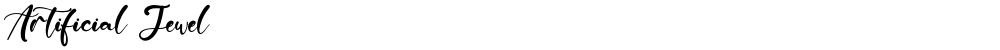 Artificial Jewel