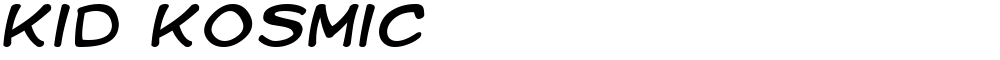 Kid Kosmic