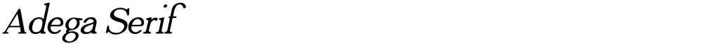 Adega Serif