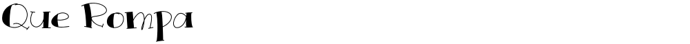 Que Rompa