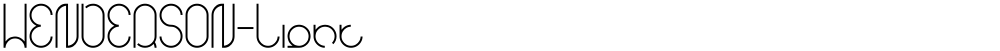 HENDERSON-Light