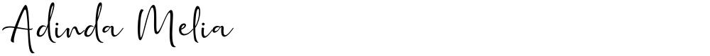 Adinda Melia
