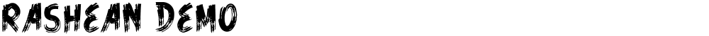 Rashean Demo
