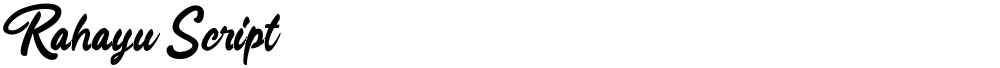 Rahayu Script
