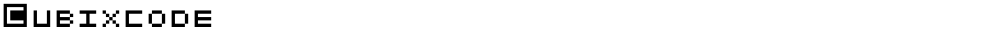 Cubixcode