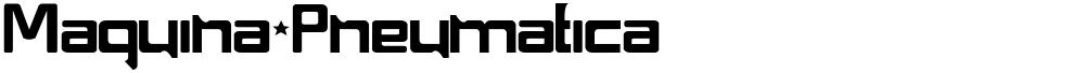 Maquina Pneumatica