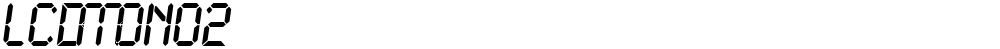 LCDMono2