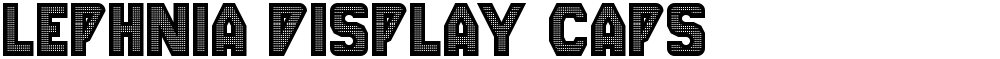 Lephnia Display Caps