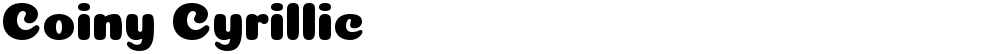 Coiny Cyrillic