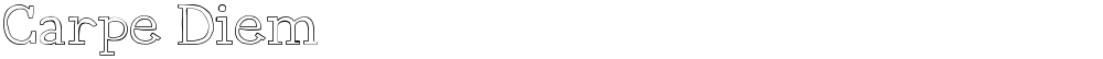 Carpe Diem