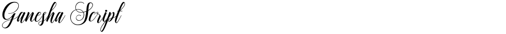 Ganesha Script