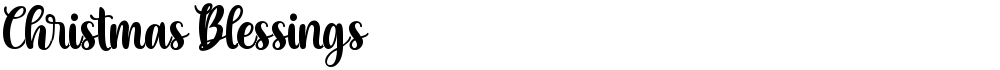 Christmas Blessings