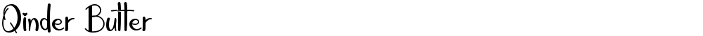 Qinder Butter
