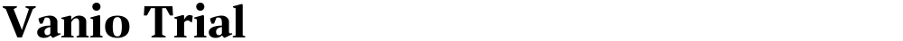 Vanio Trial