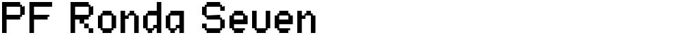 PF Ronda Seven