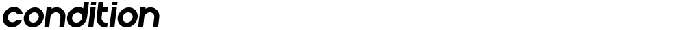 Condition