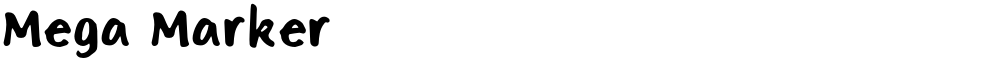Mega Marker