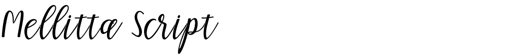 Mellitta Script