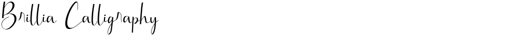 Brillia Calligraphy