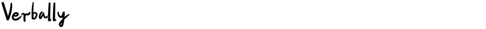 Verbally