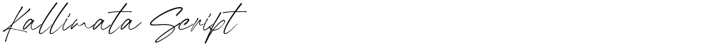 Kallimata Script