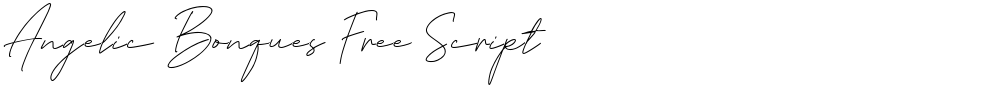 Angelic Bonques Free Script
